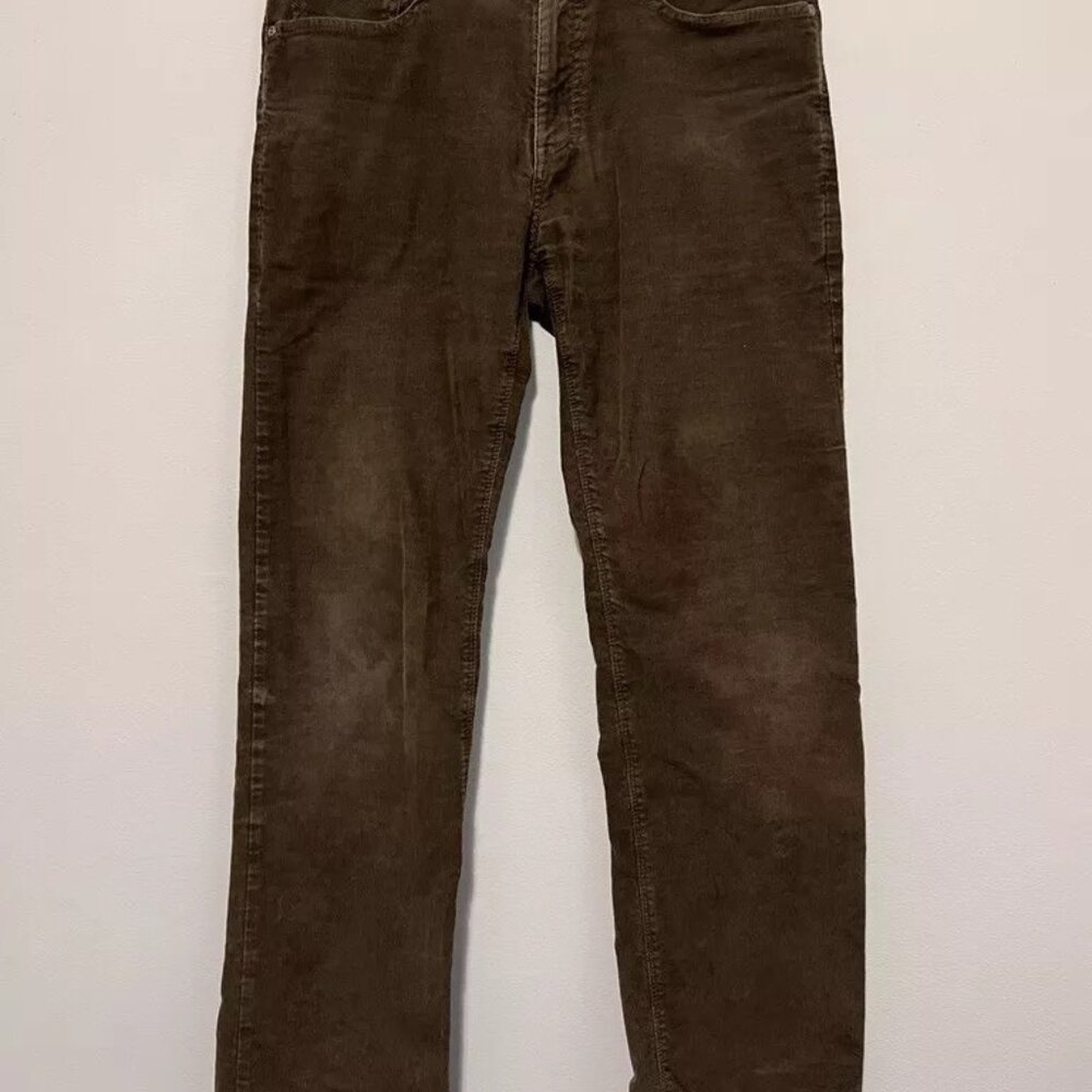 Orvis 32x32 5 pocket brown corduroy pants